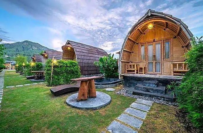 Отель Tegal Bamboo & Private Hot Spring 3*